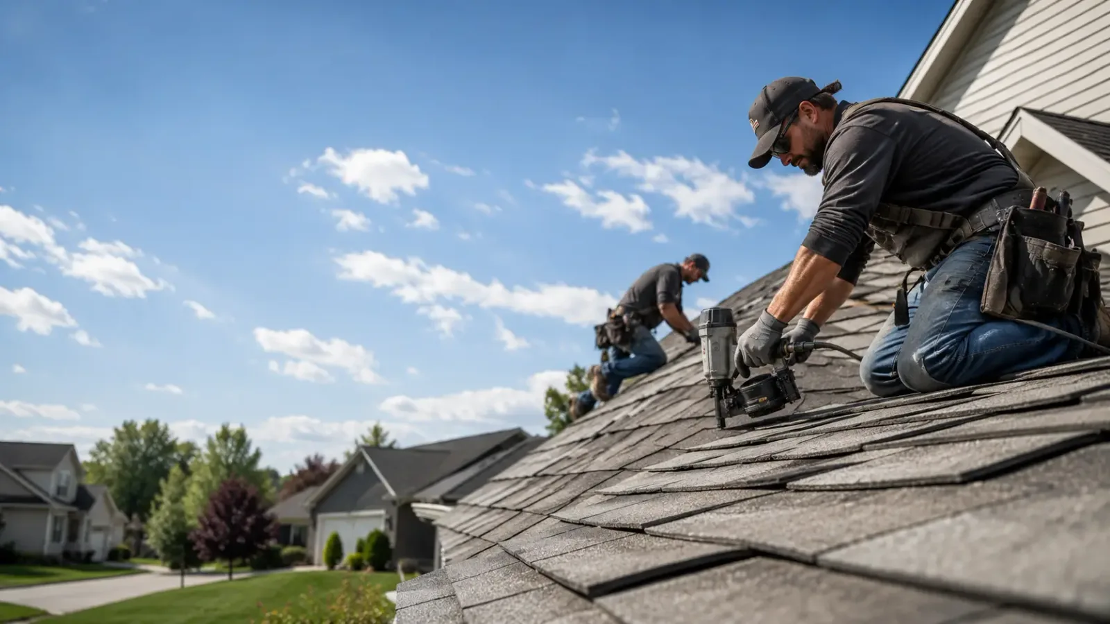 Storm Damage Roof Repair in Waggoner, IL near me